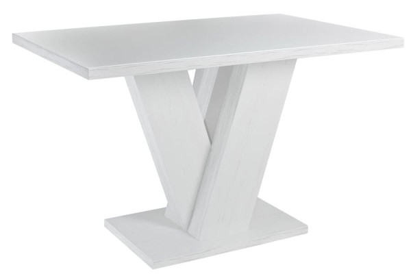 Стол обеденный DAOSUN DT 402 U Белый Стекло-0