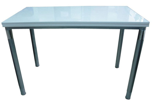 Стол раскладной обеденный DAOSUN B 2201 Белый МДФ Стол раскладной обеденный DAOSUN B 2201 Белый МДФ-0