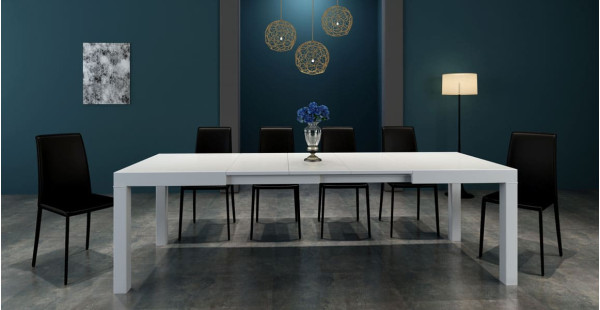 Стіл розкладний обідній DAOSUN DF 507T Білий МДФ-2