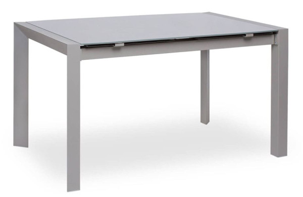 Стіл розкладний обідній DAOSUN DF 508T Сіро-бежевий Скло-0