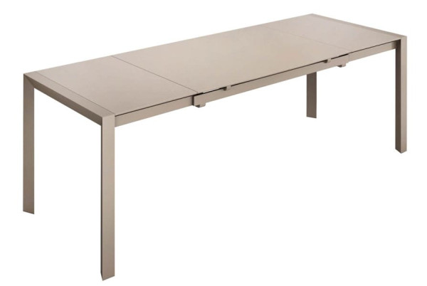 Стіл розкладний обідній DAOSUN DF 508T Сіро-бежевий Скло-1