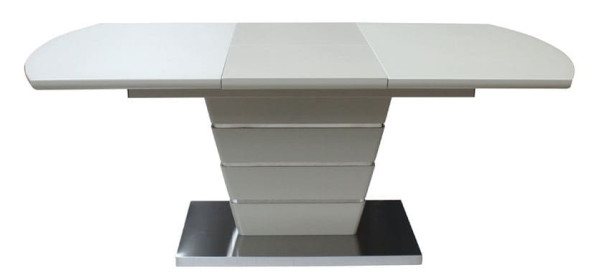 Стіл розкладний обідній DAOSUN DT 8103 Шампань Скло-1