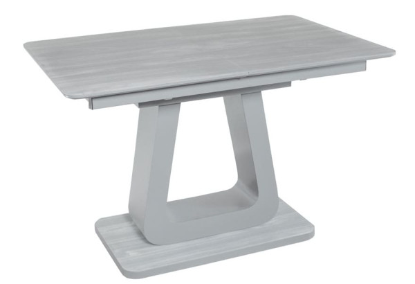 Стол раскладной обеденный DAOSUN DT 8104 Серый Стекло-0