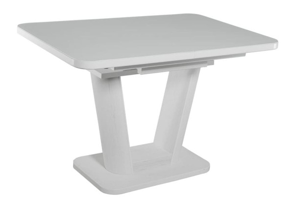 Стіл розкладний обідній DAOSUN DT 8104 U Білий Скло-0
