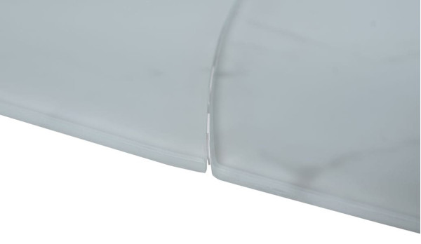 Стіл розкладний обідній DAOSUN DT 8106 Білий Скло-3