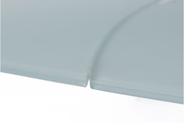 Стол раскладной обеденный DAOSUN DT 8109 Белый Стекло-3