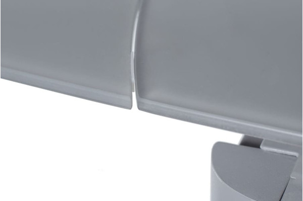 Стіл розкладний обідній DAOSUN DT 8109 Сірий Скло-3