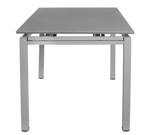 Стіл розкладний обідній DAOSUN DT 8110 Сірий Скло-2