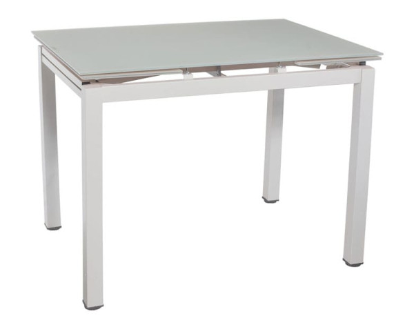 Стіл розкладний обідній DAOSUN DT 8110 Шампань Скло-0