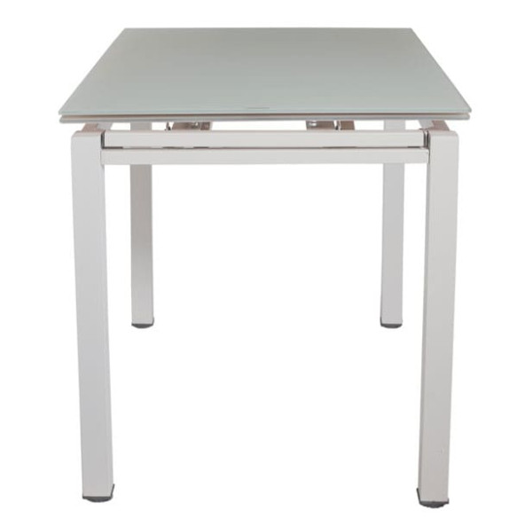 Стіл розкладний обідній DAOSUN DT 8110 Шампань Скло-1