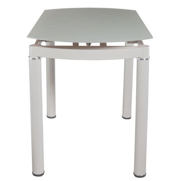 Стіл розкладний обідній DAOSUN DT 8111 Шампань Скло-1