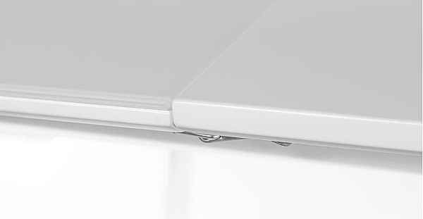 Стол раскладной обеденный DAOSUN DT 859 Белый Стекло-4