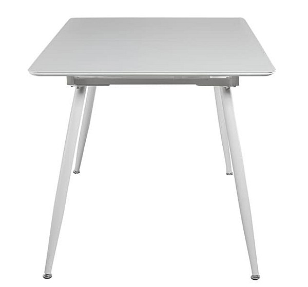 Стол раскладной обеденный DAOSUN DT 859 Белый Стекло-2