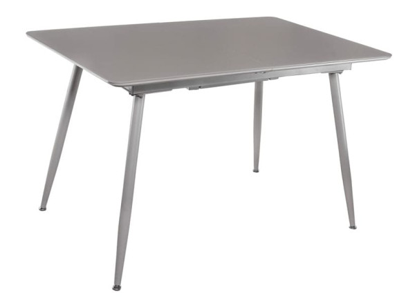 Стіл розкладний обідній DAOSUN DT 859 Сіро-бежевий Скло-0