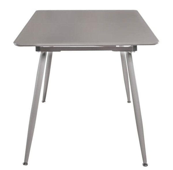 Стіл розкладний обідній DAOSUN DT 859 Сіро-бежевий Скло-2