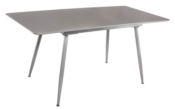 Стіл розкладний обідній DAOSUN DT 859 Сіро-бежевий Скло-1