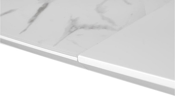 Стол раскладной обеденный DAOSUN DT 888B Белый Стекло-4