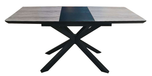 Стіл розкладний обідній DAOSUN DT 888B Дуб Скло-2