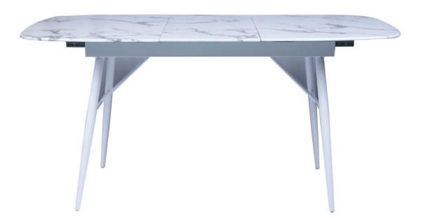 Стіл розкладний обідній DAOSUN UDT 9016 Білий Скло-3