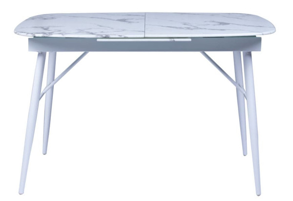 Стіл розкладний обідній DAOSUN UDT 9016 Білий Скло-9