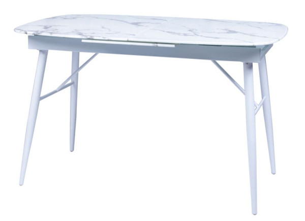 Стіл розкладний обідній DAOSUN UDT 9016 Білий Скло-10