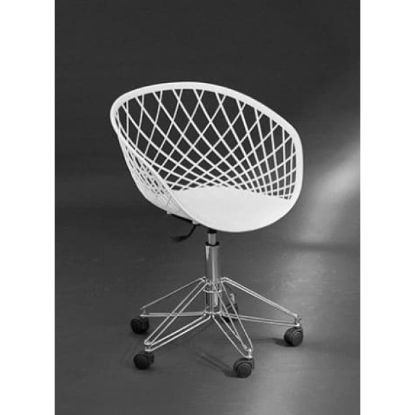 Стілець Dal segno Sidera Office White-1