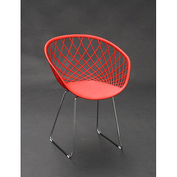 Стілець Dal segno Sidera slitta Red-1