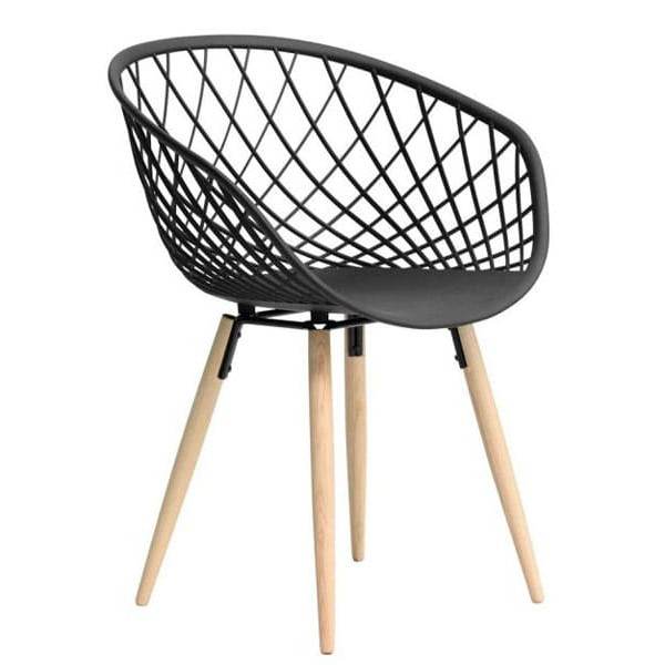 Стілець Dal segno Sidera wood Black-0