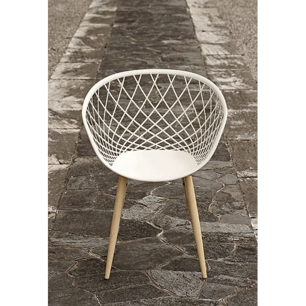 Стілець Dal segno Sidera wood White-1