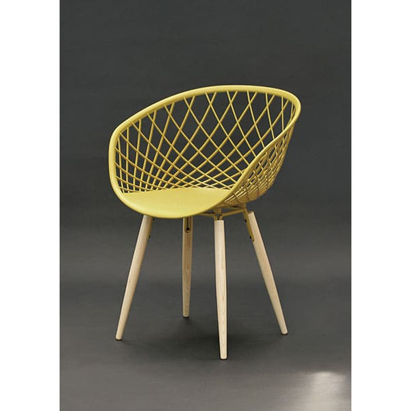 Стілець Dal segno Sidera wood Yellow-0