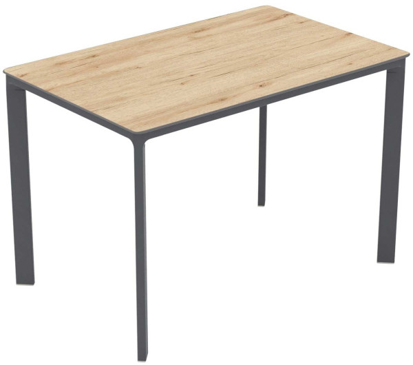 Стіл Ezpeleta Meet Anthracite/Oak 120x80 см-0