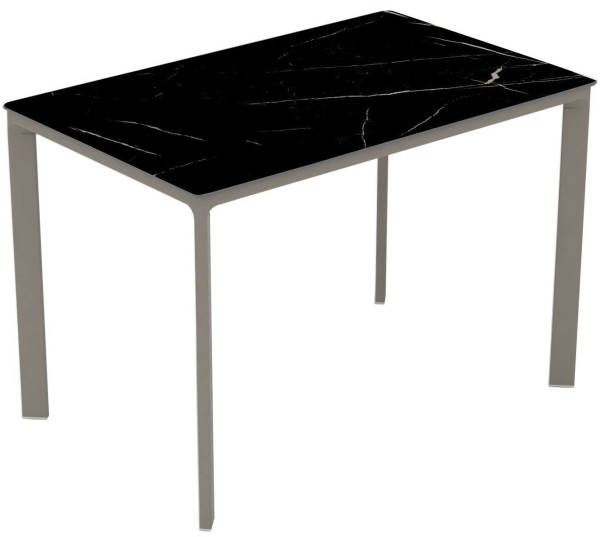 Стол Ezpeleta Meet Taupe/Black marble 120x80 см-0