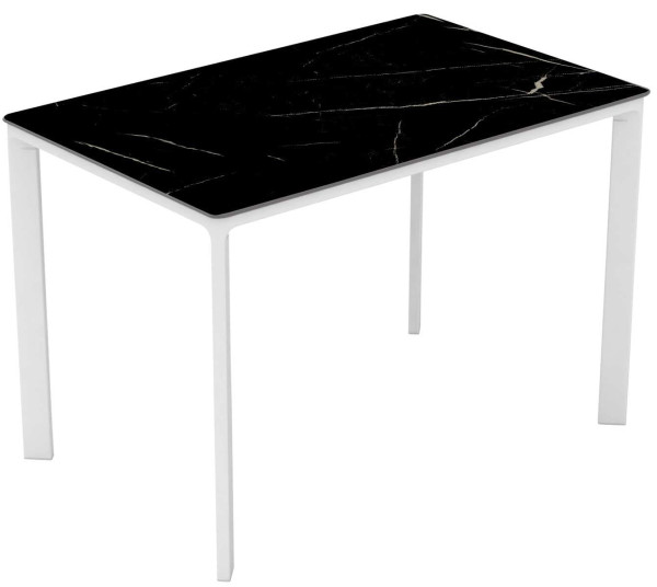 Стол Ezpeleta Meet White/Black marble 120x80 см-0