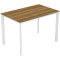 Стіл Ezpeleta Meet White/Dark oak 120x80 см-0-thumb