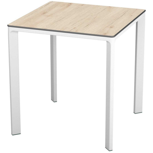 Стіл Ezpeleta Meet White/Oak 70x70 см-0