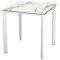 Стіл Ezpeleta Meet White/White marble 70x70 см-0-thumb