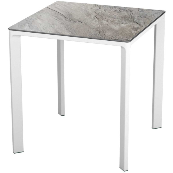 Стіл Ezpeleta Meet White/Stone 70x70 см-0