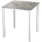 Стіл Ezpeleta Meet White/Stone 70x70 см-0-thumb