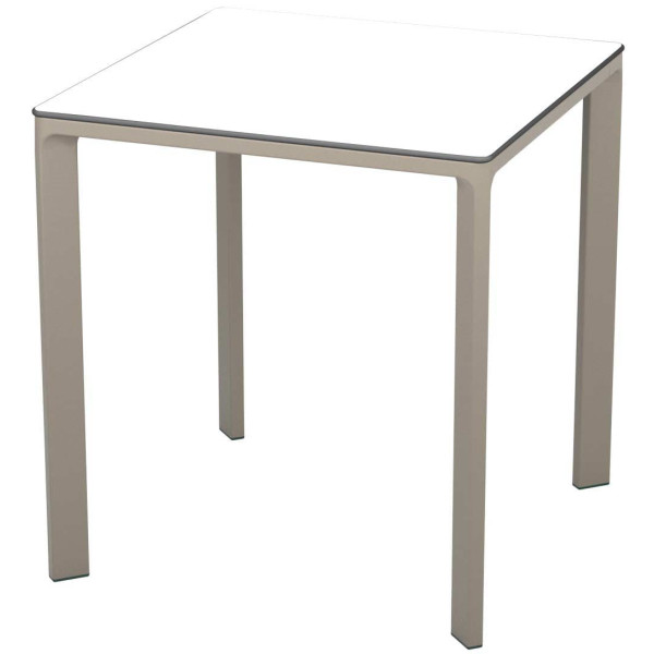 Стіл Ezpeleta Meet Taupe/White 70x70 см-0