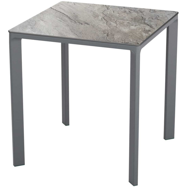 Стол Ezpeleta Meet Anthracite/Stone 70x70 см-0