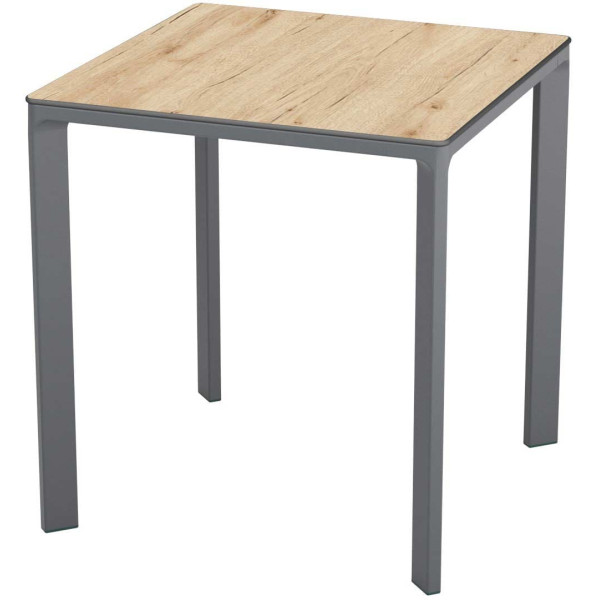 Стіл Ezpeleta Meet Anthracite/Oak 70x70 см-0