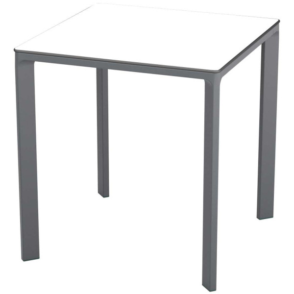 Стол Ezpeleta Meet Anthracite/White 70x70 см-0