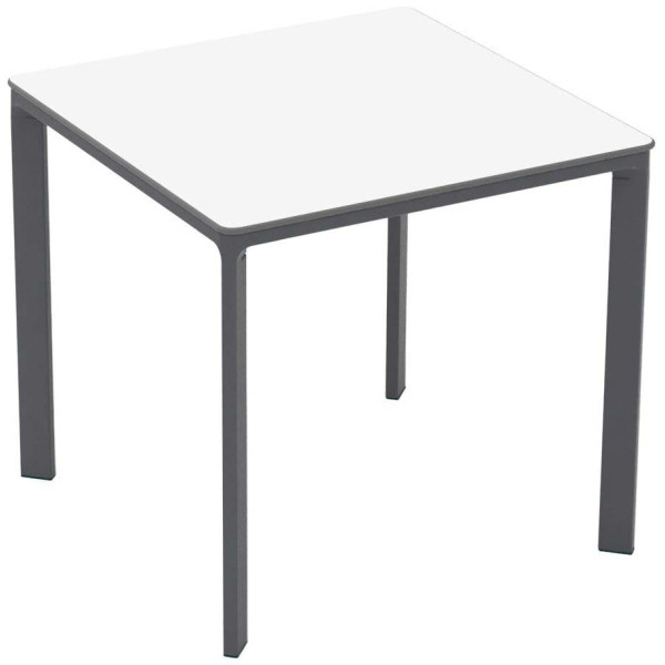 Стіл Ezpeleta Meet Anthracite/White 80x80 см-0