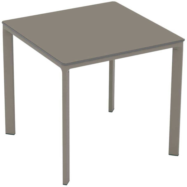 Стол Ezpeleta Meet Taupe/Taupe 80x80 см-0