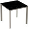 Стіл Ezpeleta Meet Taupe/Black marble 80x80 см-0-thumb