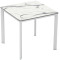Стол Ezpeleta Meet White/White marble 80x80 см-0-thumb