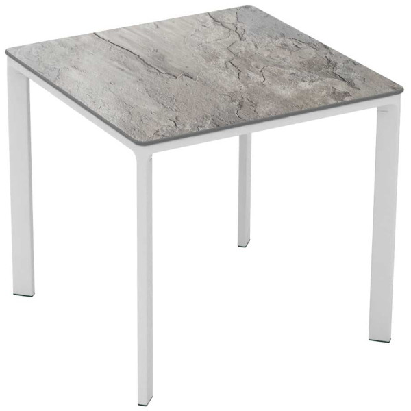 Стол Ezpeleta Meet White/Stone 80x80 см-0