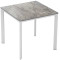 Стіл Ezpeleta Meet White/Stone 80x80 см-0-thumb