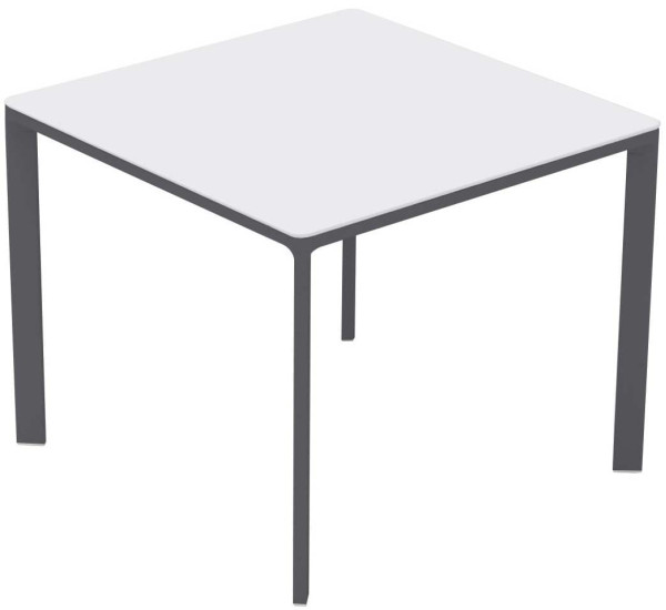Стол Ezpeleta Meet Anthracite/White 90x90 см-0