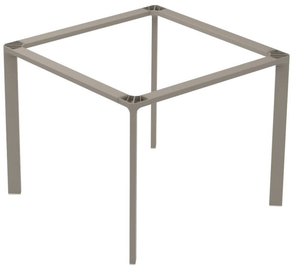 Стол Ezpeleta Meet Taupe/White 90x90 см-4